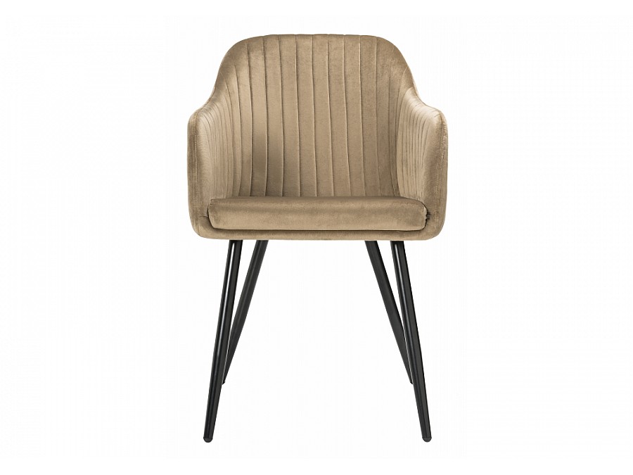 Стул на металлокаркасе Slam dark beige