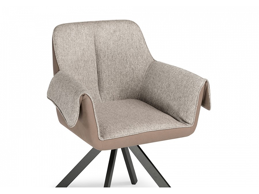 Стул на металлокаркасе Каита neptun 12 / flex 230 / черный