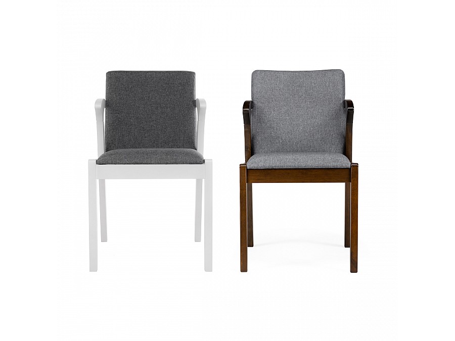 Стул деревянный Artis cappuccino / grey