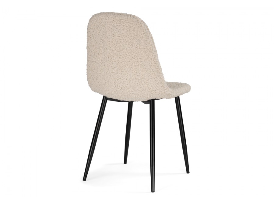 Стул на металлокаркасе Lilu white / black