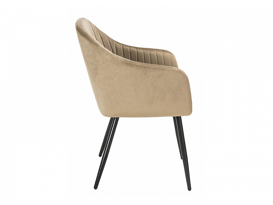 Стул на металлокаркасе Slam dark beige