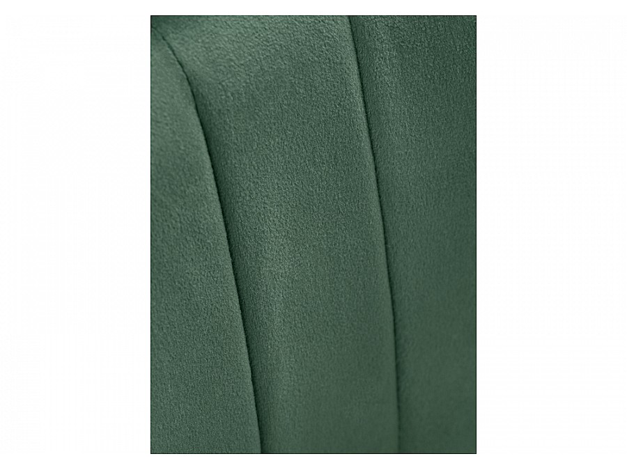 Стул на металлокаркасе Kamelia dark green / gold