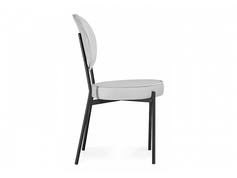 Стул на металлокаркасе Ройс серый / черный