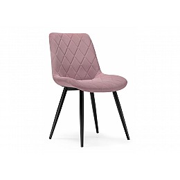 Стул на металлокаркасе Fox black / light purple