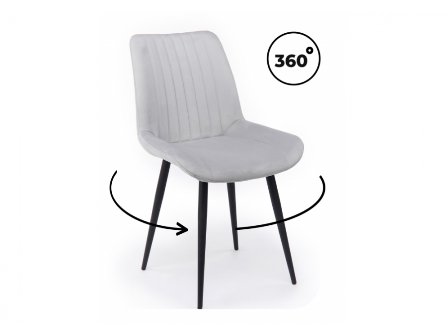 Седа 360 светло-серый (zd 960) / черный np