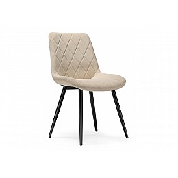 Стул на металлокаркасе Fox beige / black