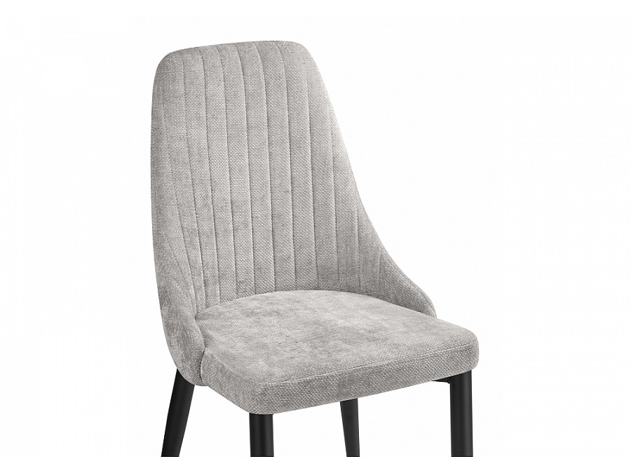 Стул на металлокаркасе Kora black / gray