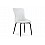 Стул на металлокаркасе Lado white / black
