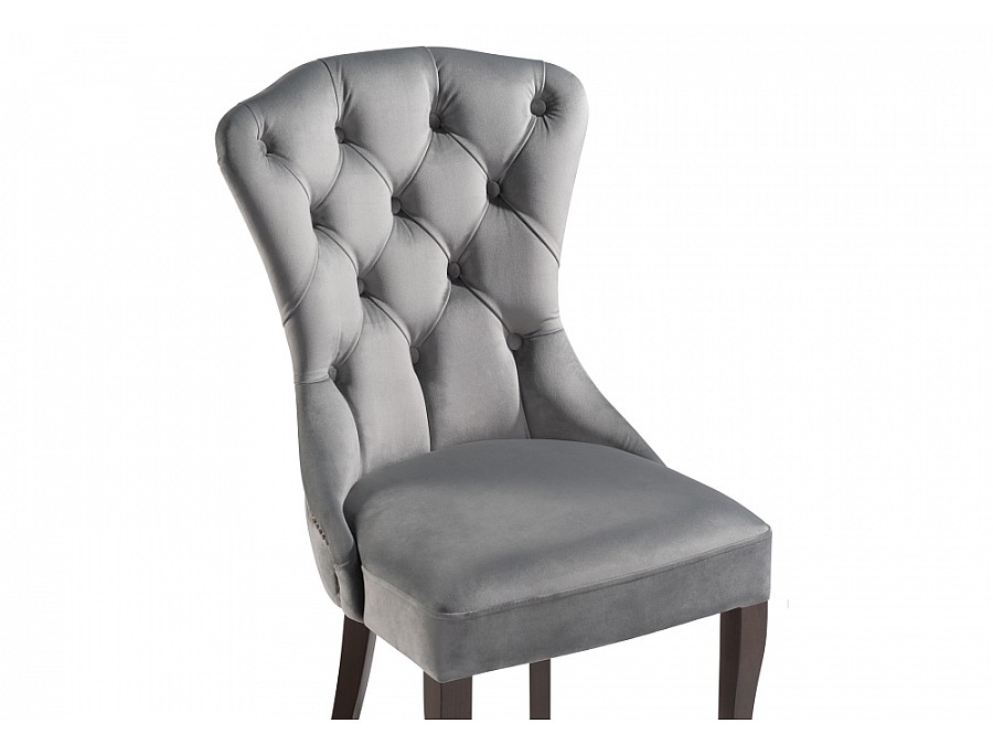 Стул деревянный Милано 1 серый / орех
