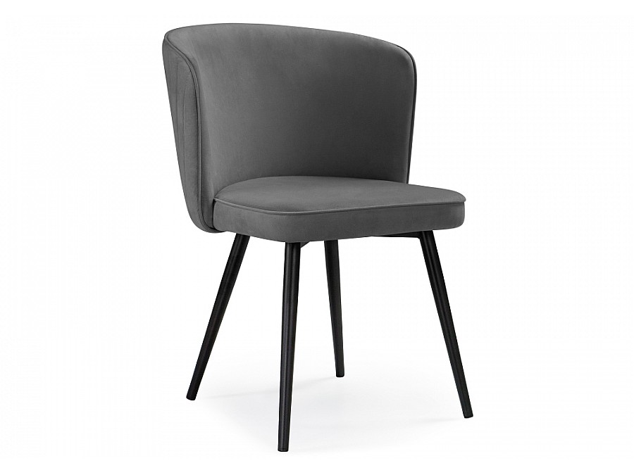 Стул на металлокаркасе Фрибур velutto 32 / черный