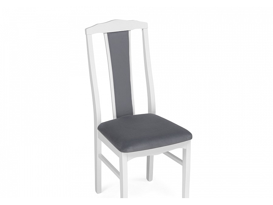 Стул деревянный Гроджин серый / белый