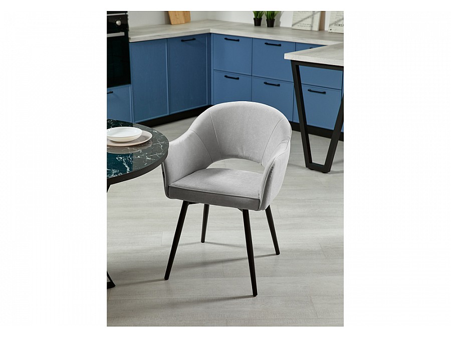 Стул на металлокаркасе Ойстер MR-28 / черный