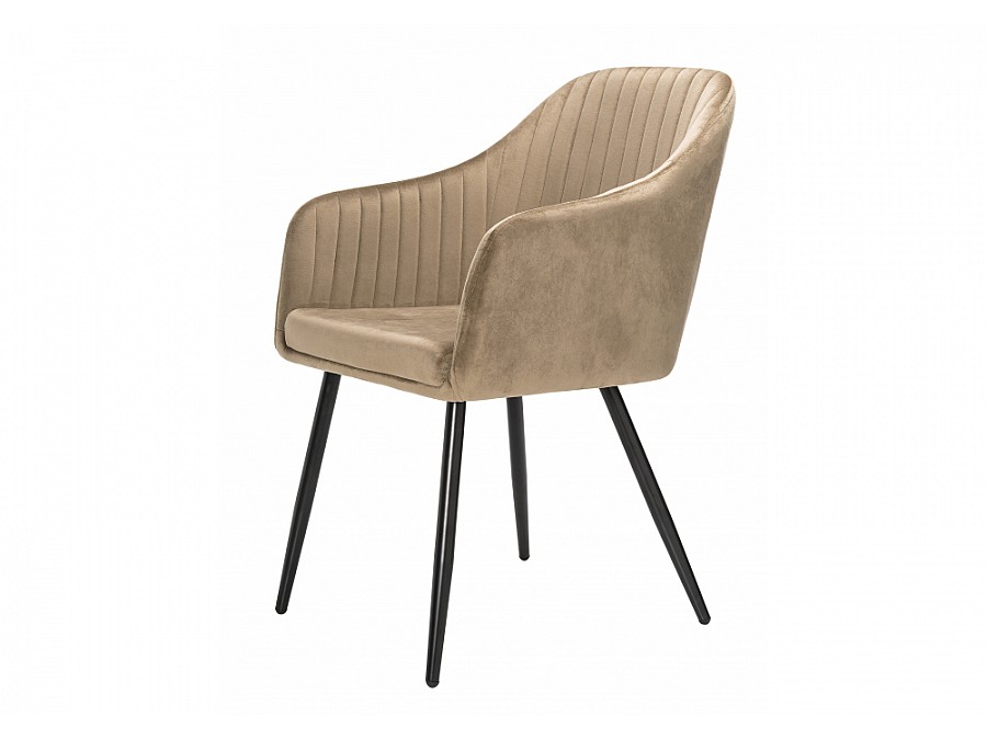 Стул на металлокаркасе Slam dark beige