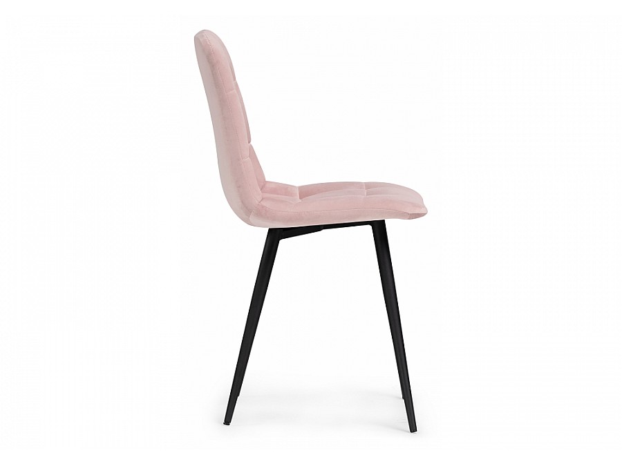 Стул на металлокаркасе Чилли К розовый 37 / черный