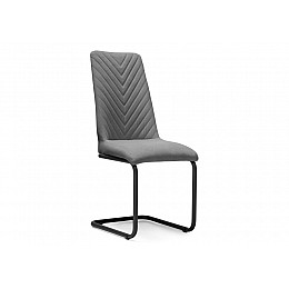 Стул на металлокаркасе Лулла серый / черный