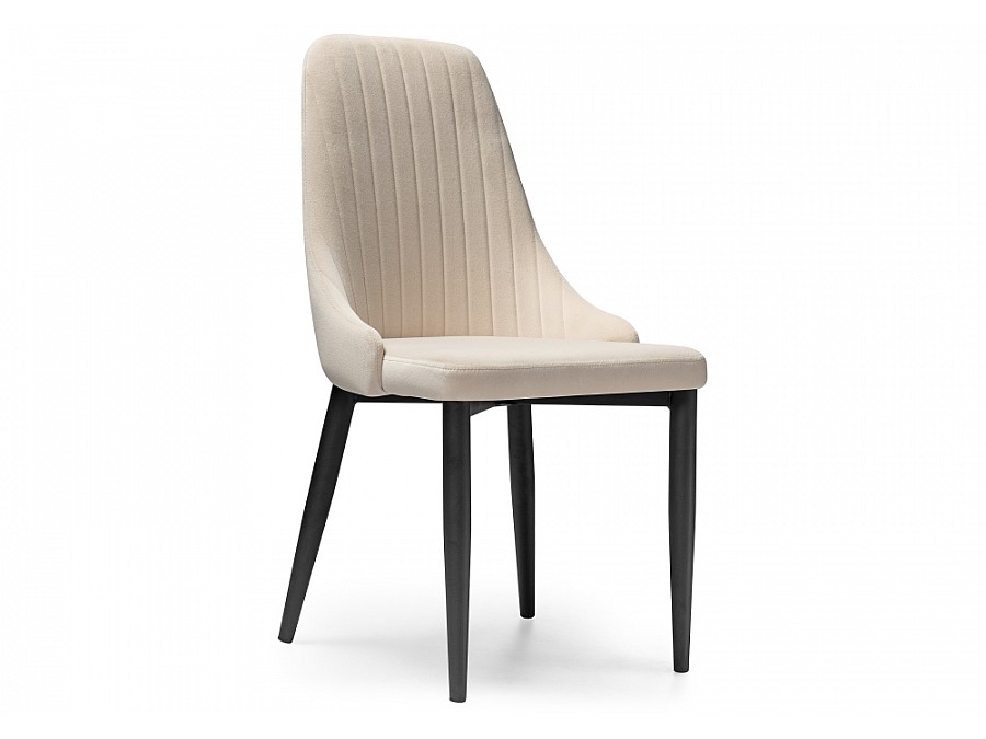 Стул на металлокаркасе Kora beige / black