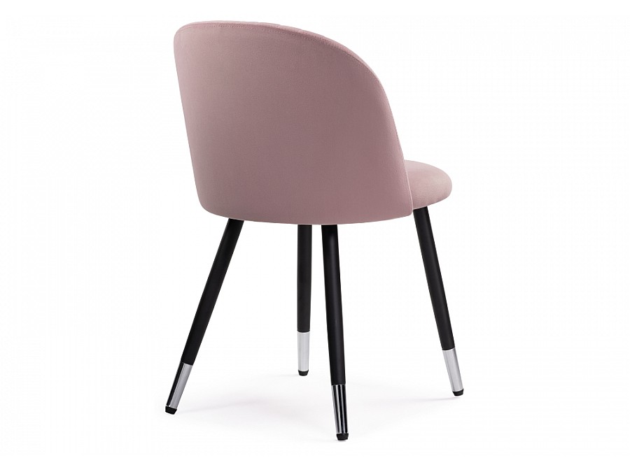 Стул на металлокаркасе Gabi light purple / black