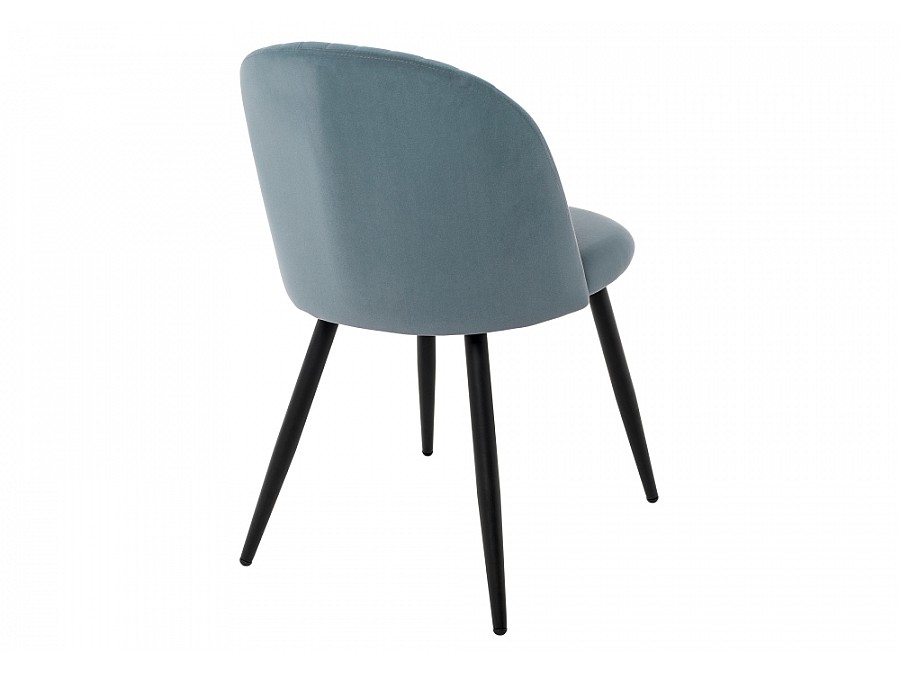 Стул на металлокаркасе Gabi 1 light blue / black