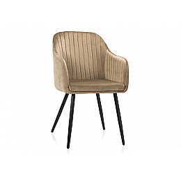 Стул на металлокаркасе Slam dark beige