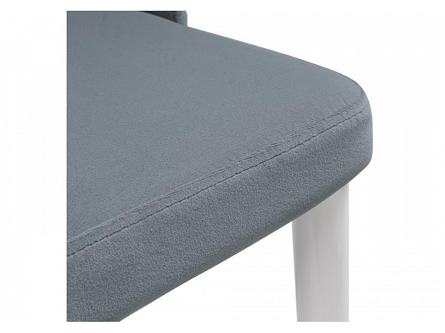 Стул на металлокаркасе Kora white / gray