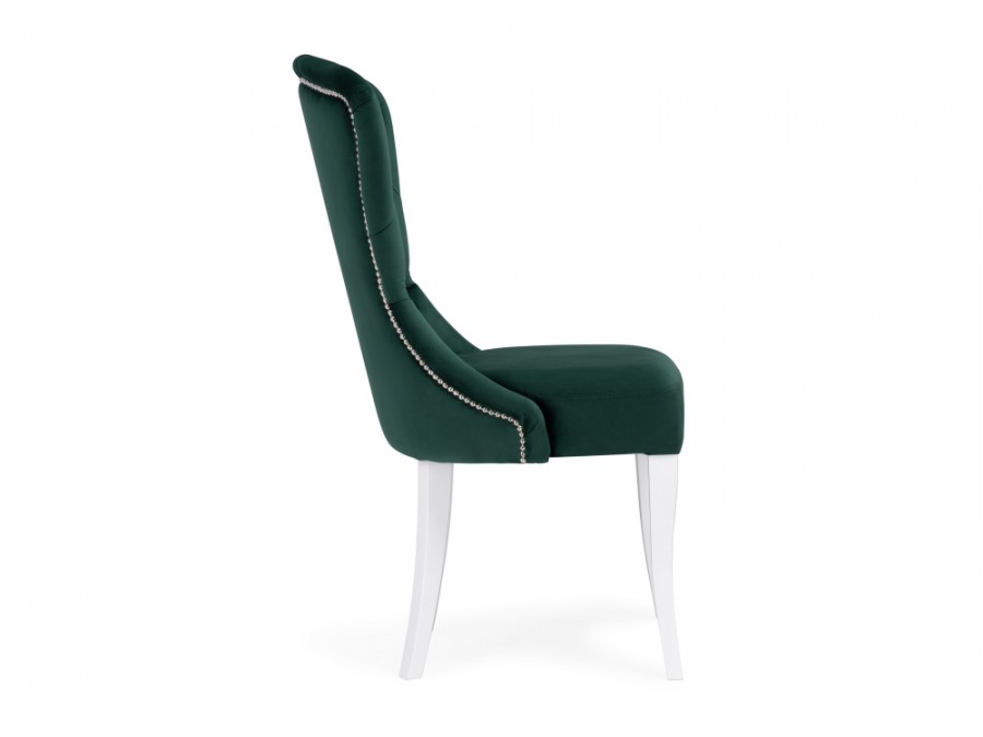 Стул деревянный Милано 1 зеленый / белый