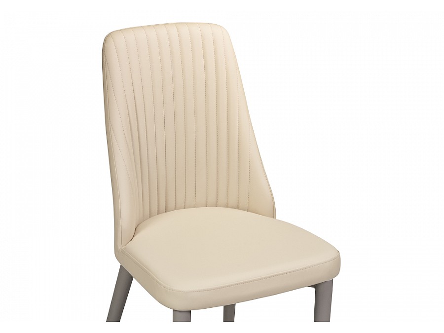 Стул на металлокаркасе Фена R латте / капучино