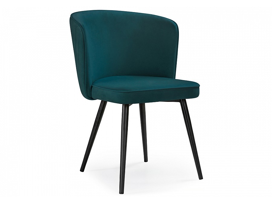 Стул на металлокаркасе Фрибур velutto 20 / черный