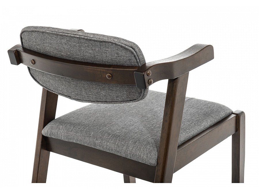 Стул деревянный Fit cappuccino / grey