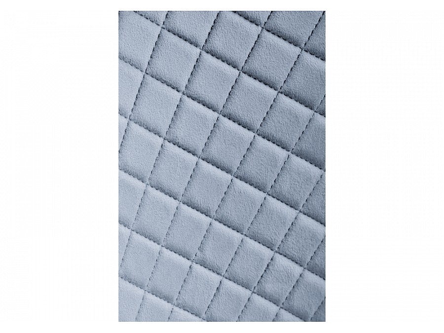 Стул на металлокаркасе Teo light blue / black