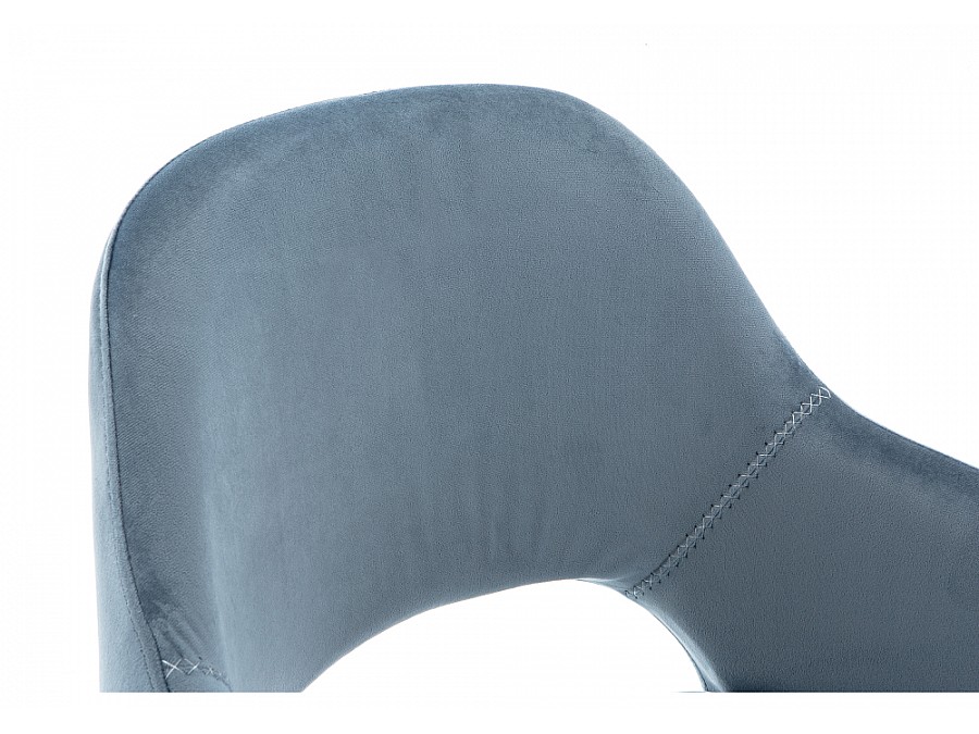 Стул на металлокаркасе Konor синий