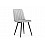 Стул на металлокаркасе Дани светло-серый / черный
