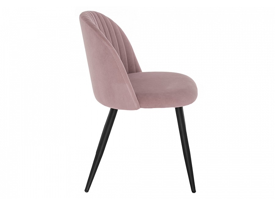 Стул на металлокаркасе Gabi 1 light purple / black