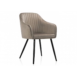 Стул на металлокаркасе Slam champagne