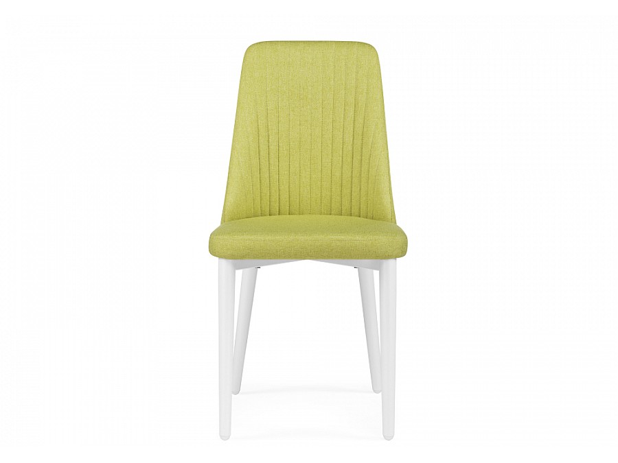 Стул на металлокаркасе Фена R зеленый / белый