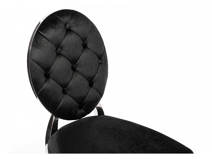 Стул на металлокаркасе Odda черный