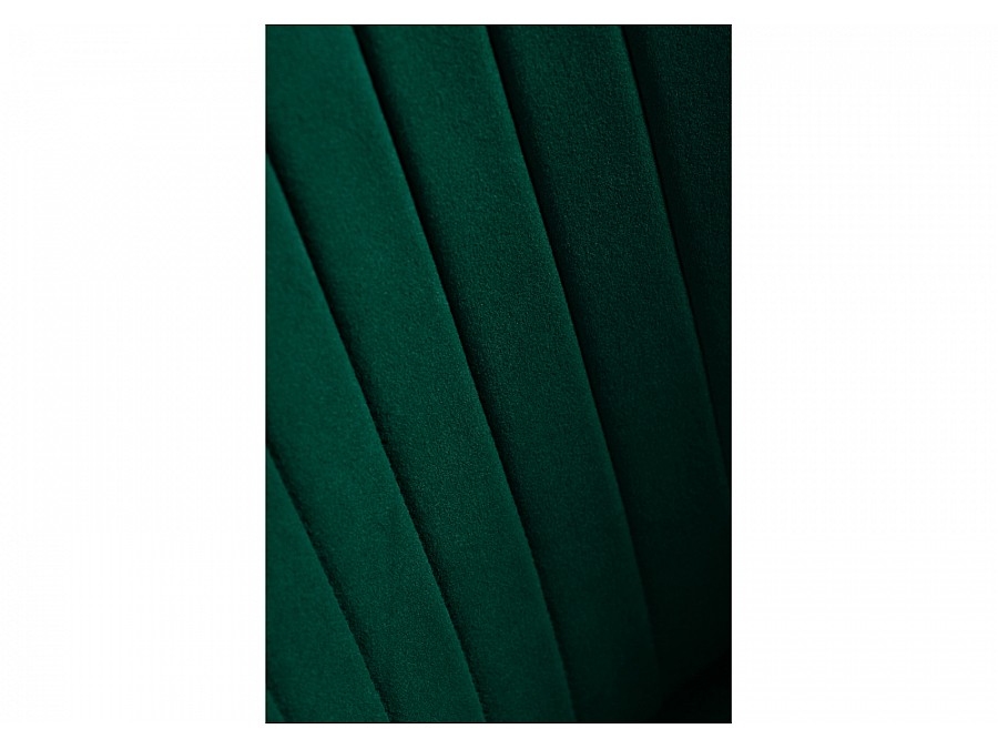 Стул на металлокаркасе Gabi 1 dark green / black