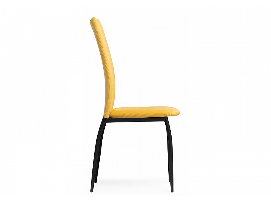 Стул на металлокаркасе Tod yellow / black