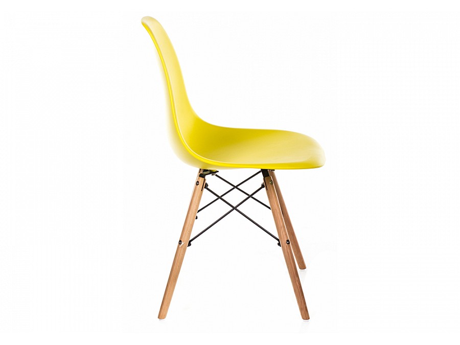 Eames PC-015 желтый ножки дерево