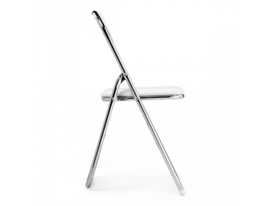 Стул на металлокаркасе Fold 1 складной white / chrome