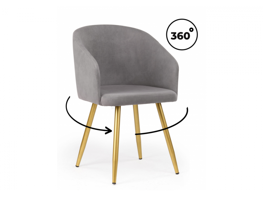 Монер 360 темно-серый (glory 20) / золотой