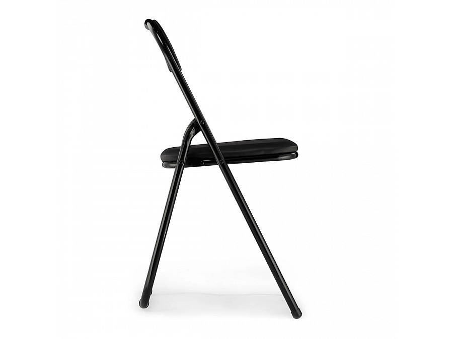 Стул на металлокаркасе Fold 1 складной black / black