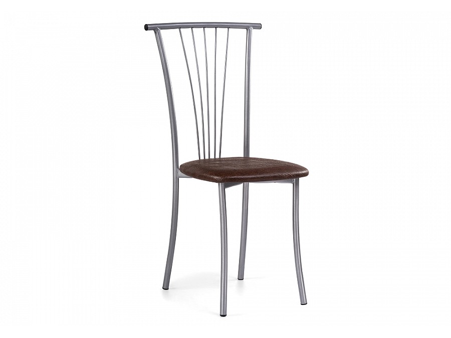 Стул на металлокаркасе Grigori горький шоколад / светлый мусс