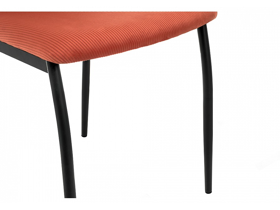 Стул на металлокаркасе Tod red / black