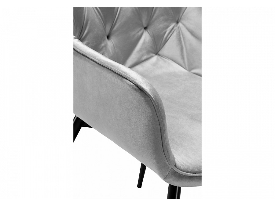 Стул на металлокаркасе Remo light gray