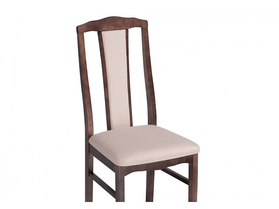 Стул деревянный Гроджин бежевый / орех