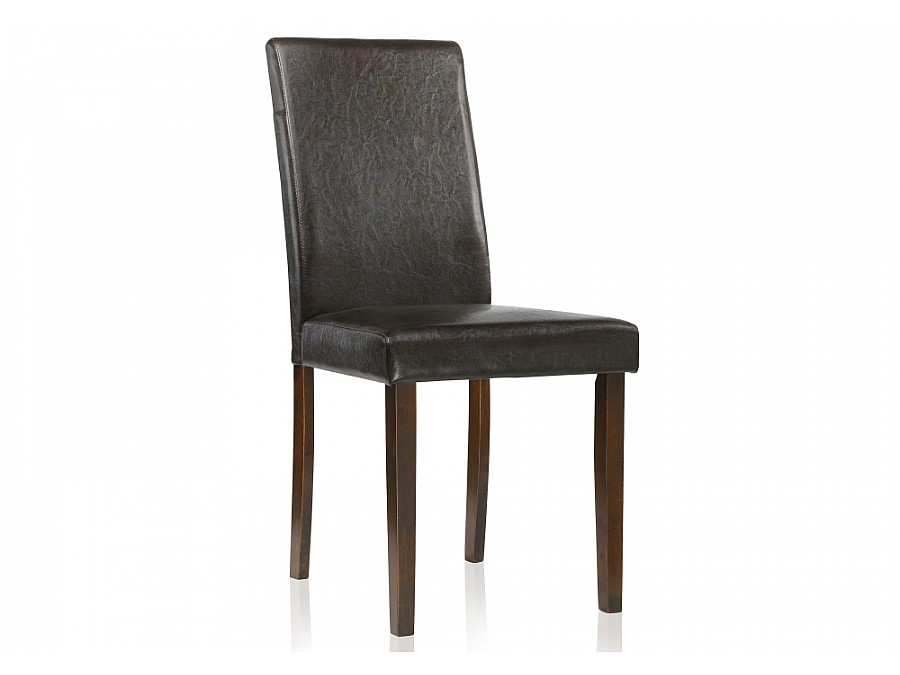 Стул деревянный Стул Gross dirty oak / dark brown