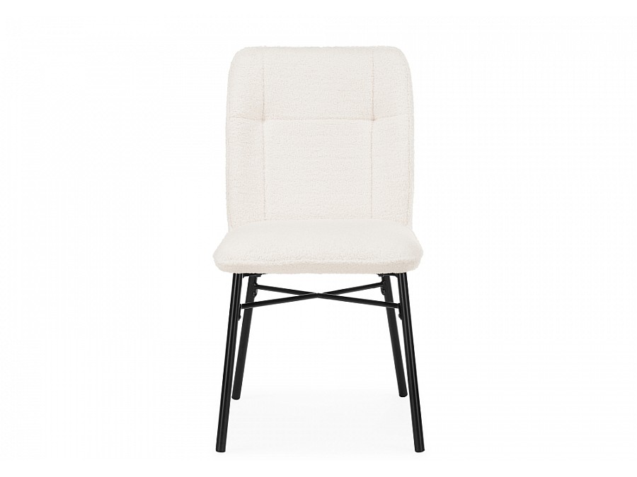 Стул на металлокаркасе Denis beige / black