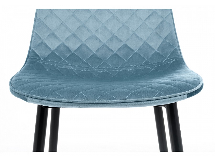 Стул на металлокаркасе Capri голубой