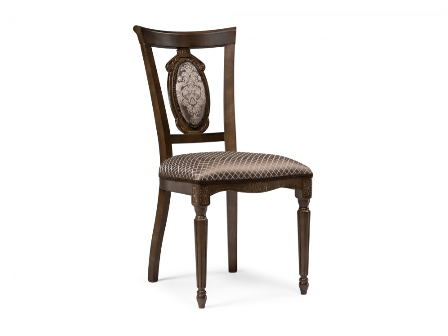 Стул деревянный Лино орех / ромб