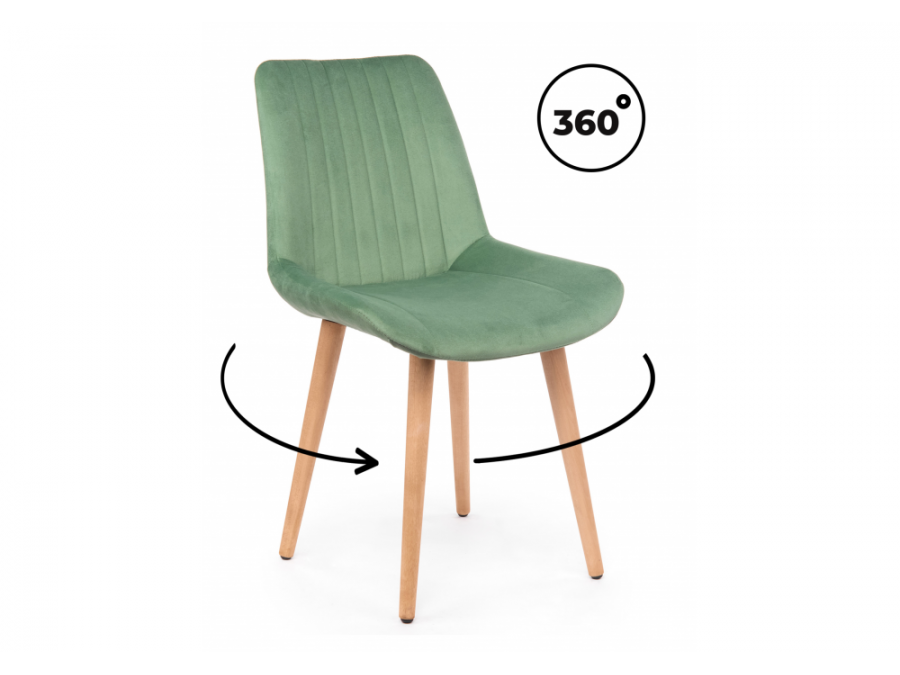 Седа 360 фисташковый (zd 651) / светлое дерево np